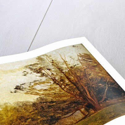 View in Painshill Park, Surrey by Thomas Creswick