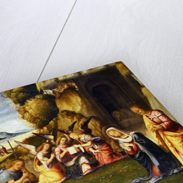 Adoration of the Shepherds by Benvenuto Tisi da Garofalo