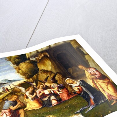 Adoration of the Shepherds by Benvenuto Tisi da Garofalo