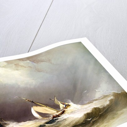 Shipping off Portsmouth by Anthony Vandyke Copley Fielding