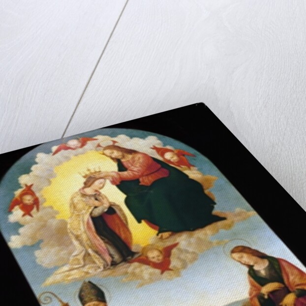 Coronation of the Virgin by Lorenzo di Credi