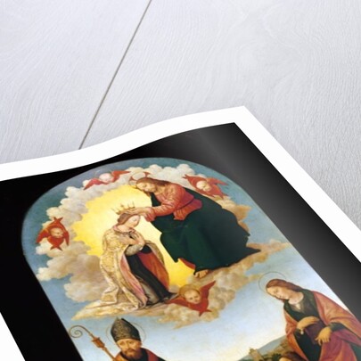 Coronation of the Virgin by Lorenzo di Credi