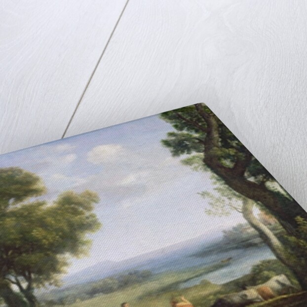 Landscape with the Heliads searching for their brother Phaeton by Claude Lorrain (1600-82)