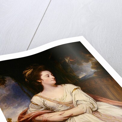 Portrait of Mrs North by George Romney