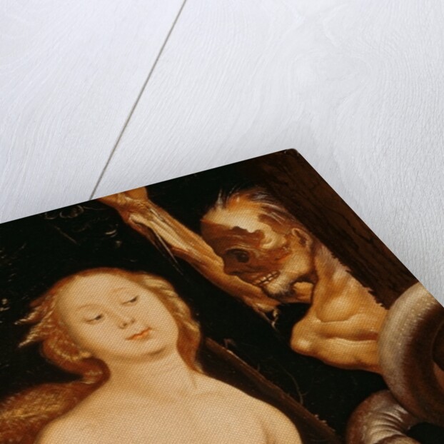 Eve, the Serpent and Death by Hans Baldung Grien
