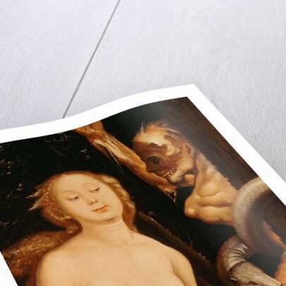 Eve, the Serpent and Death by Hans Baldung Grien