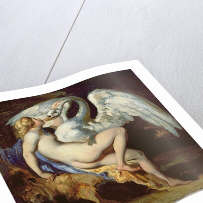 Leda and the Swan by Theodore Gericault