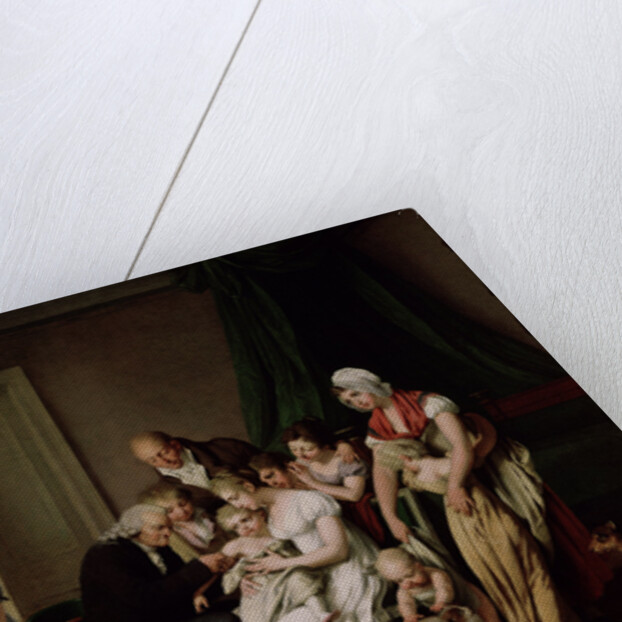 The Vaccination by Louis Leopold Boilly