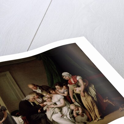 The Vaccination by Louis Leopold Boilly