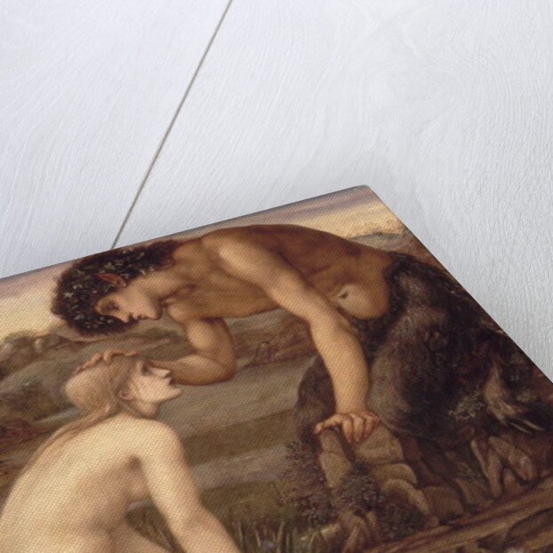 Pan and Psyche, 1870s by Edward Coley Burne-Jones