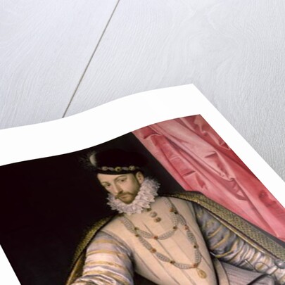 Portrait of Charles IX by Francois Clouet