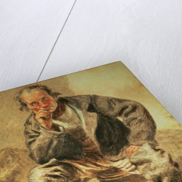 An Oysterman, 1827 by William Henry Hunt