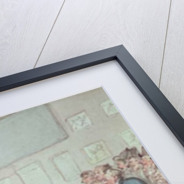 A Fencing Duel, probably depicting The Chevalier d'Eon, dressed as a woman by Thomas Rowlandson