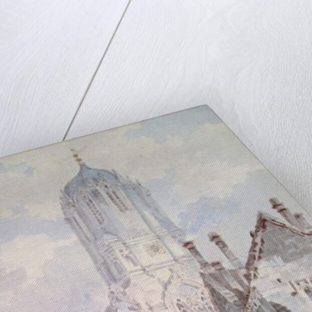 Christ Church, Oxford, 1795 by William Turner