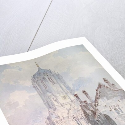 Christ Church, Oxford, 1795 by William Turner