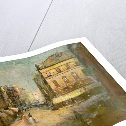 Cafe des Tribunaux, Dieppe by Walter Richard Sickert