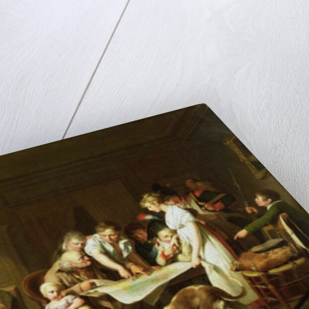 Reading the Army Report, 1807 by Louis Leopold Boilly