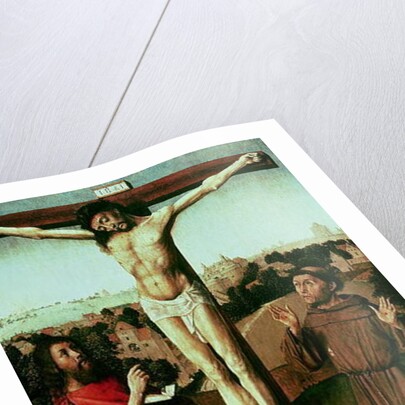 Christ on the Cross between St. John and St. Francis by Gerard David