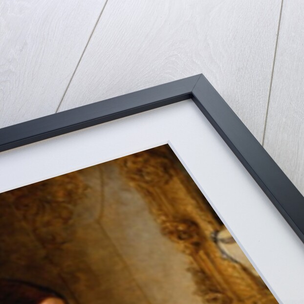 Taking Tea in the Drawing Room by Arthur Hughes