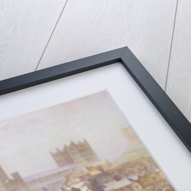 Elvet Bridge, Durham, 1876 by Alfred William Hunt