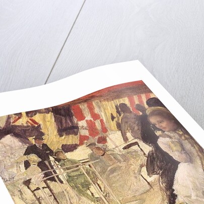 Study for 'The Ball on Shipboard', c.1874 by James Jacques Joseph Tissot