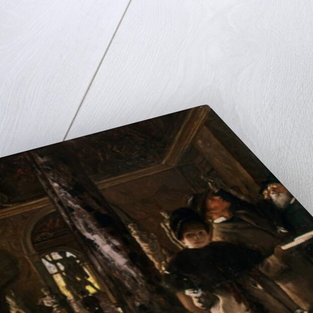 Foreign Visitors in the Louvre, c.1880 by James Jacques Joseph Tissot