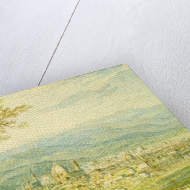 Florence from the road to Fiesole by Joseph Mallord William Turner