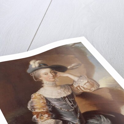 Portrait of Mrs Anne Carver by Joseph Wright of Derby