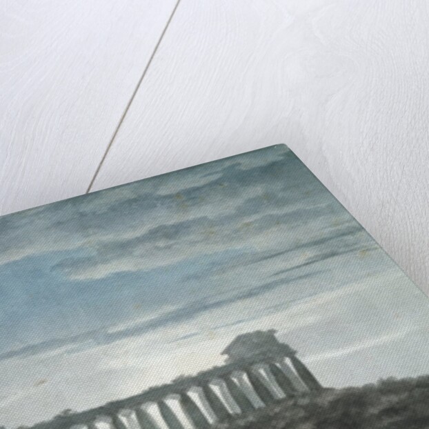 The Small Temple at Paestum by John Robert Cozens