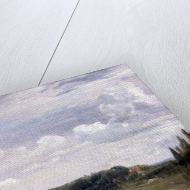 View towards the Rectory, East Bergholt, 1813 by John Constable