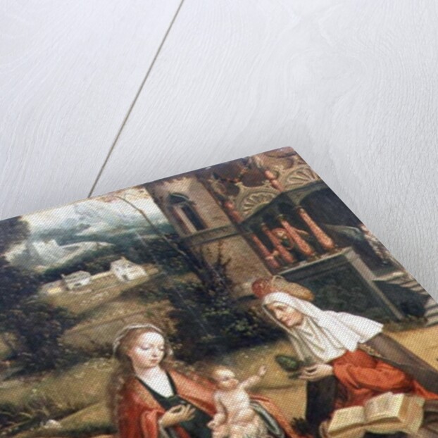 Madonna and Child with St. Anne by Master of 1518