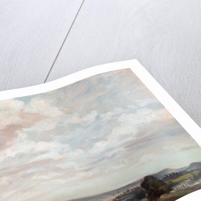 View in Wiltshire by John Constable