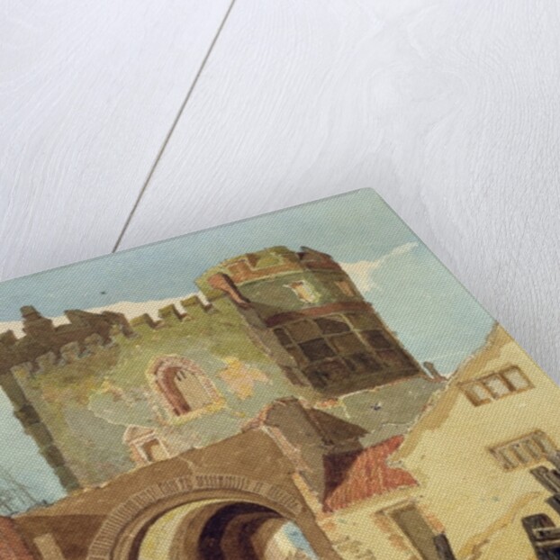 The South Gate, Great Yarmouth, Norfolk by John Sell Cotman