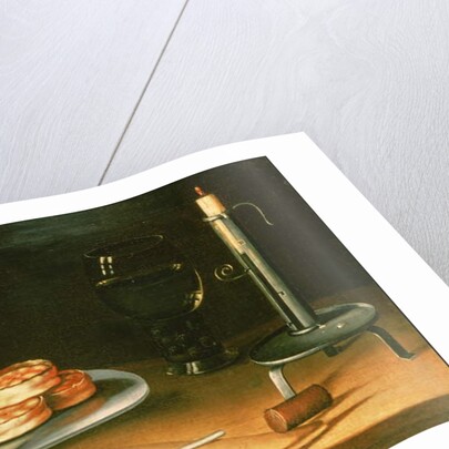 Still Life with Tarts by Sebastian Stoskopff