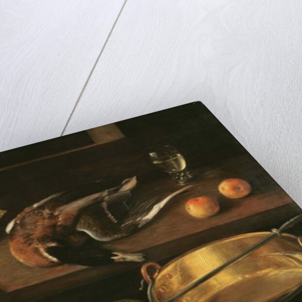 Still Life with Fish and a Duck by Sebastian Stoskopff