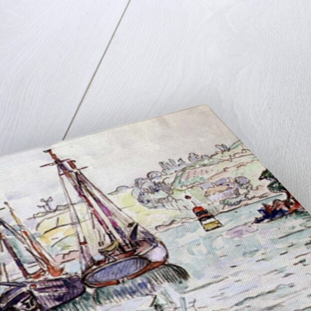 Lezardrieux by Paul Signac