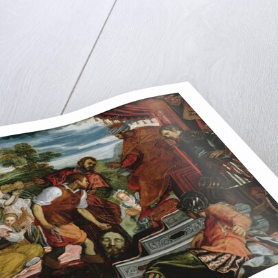 David and Goliath by Jacopo Robusti Tintoretto