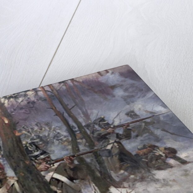 Battle of Olszynk Grochowsk, Warsaw, 25 February 1831, 1912 by Wojciech Kossak