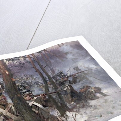 Battle of Olszynk Grochowsk, Warsaw, 25 February 1831, 1912 by Wojciech Kossak