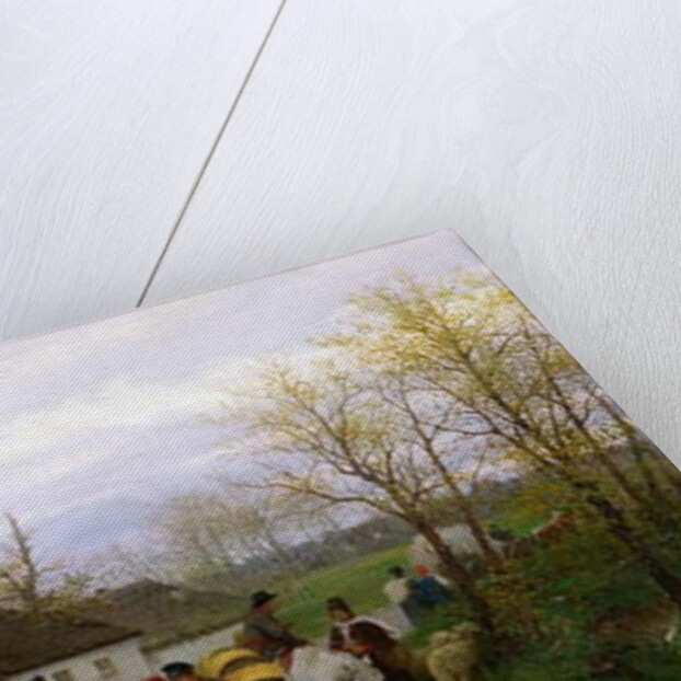 In a Small Town, c.1880 by Ludwik Kurella