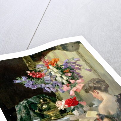 Tea Time, c.1910 by Robert Emil Stubner