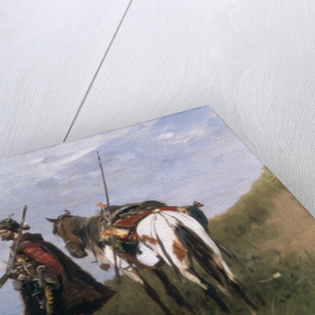 In Wild Fields, c.1900 by Jozef Brandt