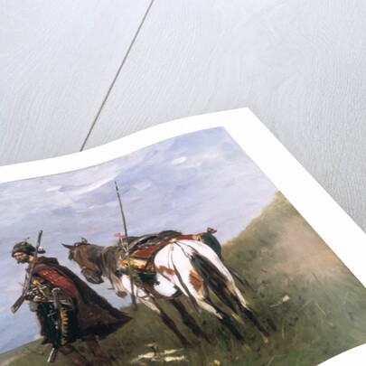 In Wild Fields, c.1900 by Jozef Brandt