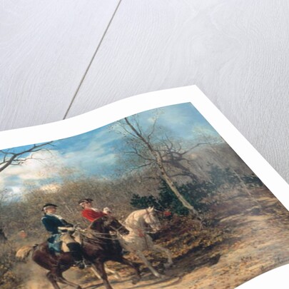 The Autumn Ride, c.1875-80 by Alfred von Wierusz-Kowalski