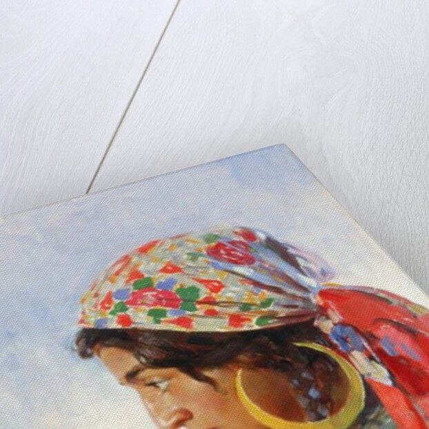 Gipsy Girl, Marusia Kwiek, c.1920 by Feliks Michal Wygrzywalski
