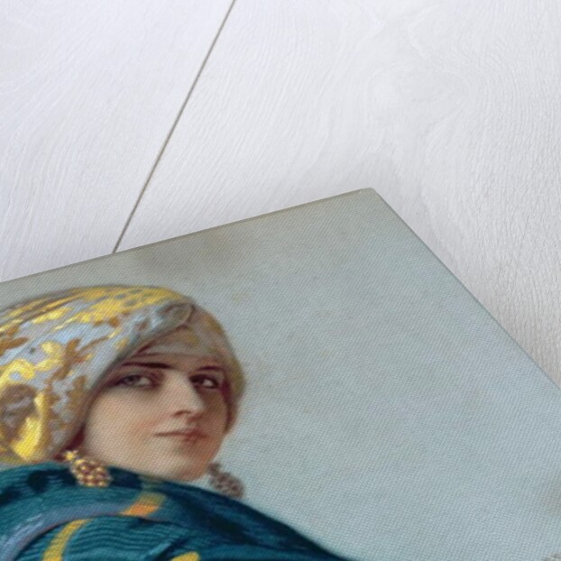 Girl in a Shawl, c.1920 by Piotr Stachiewicz