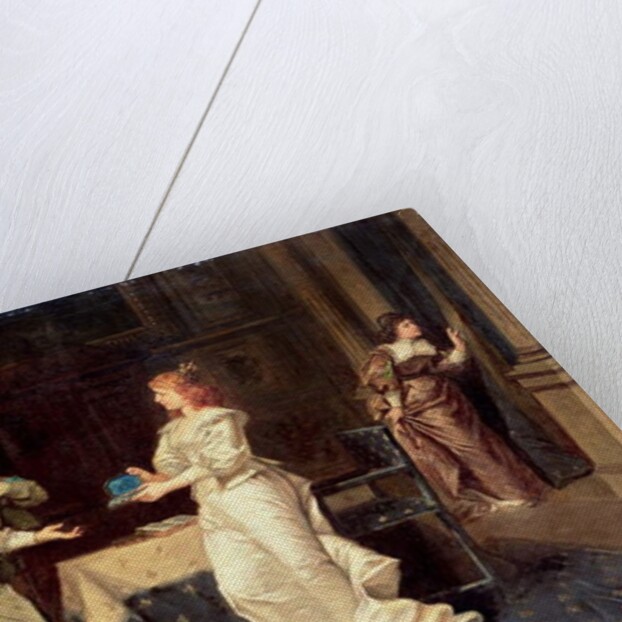 Lord Buckingham and Queen Anne of Austria, c.1886 by Wladyslaw Bakalowicz