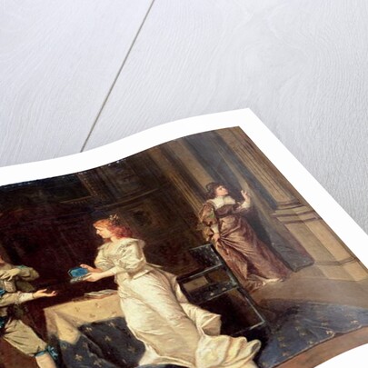 Lord Buckingham and Queen Anne of Austria, c.1886 by Wladyslaw Bakalowicz