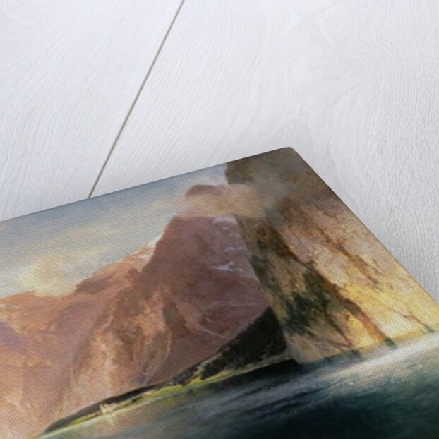 Koenigssee by Heinrich (fl.1866-1894) Hiller