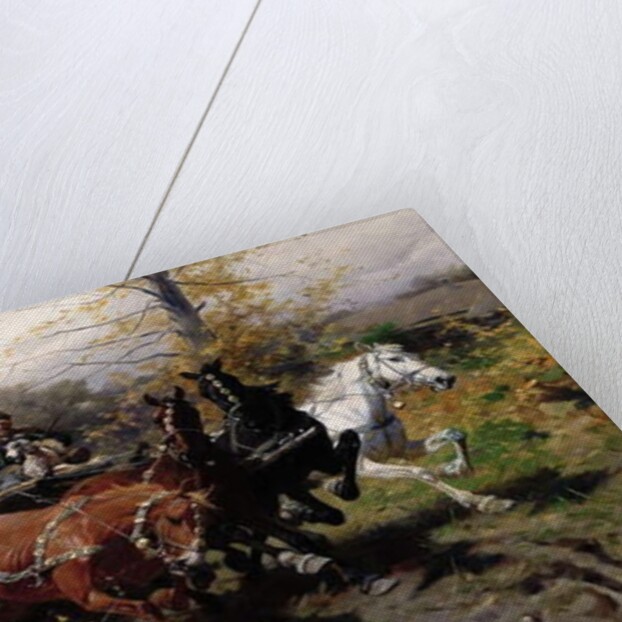 Speeding Chariot, c.1900 by Jozef Brandt